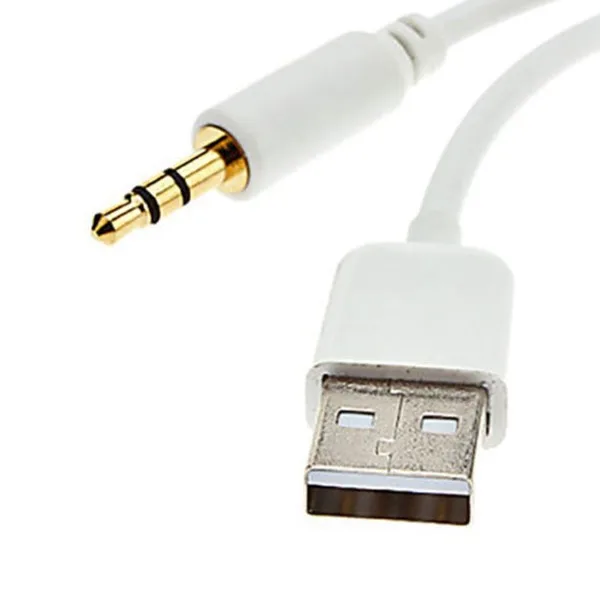 3.5 ММ AUX Аудио Кабель Музыка Интерфейс USB Для Hyundai KIA для iPhone 5 5S 5C Белый|cable 1|cable v3cable