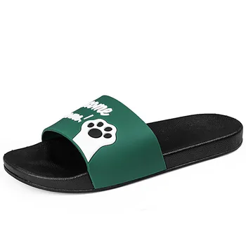 

Slippers women Unisex home shoes lovers beach slippers summer slides cartoon panda comfortable rubber sole non-slip size 35-45