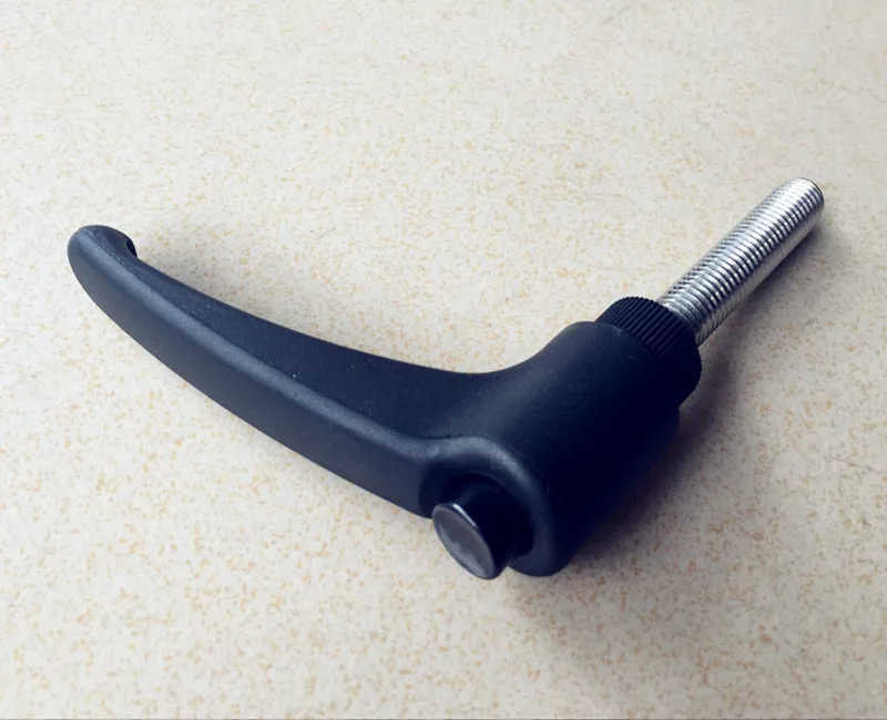 1Pcs M10x(15 80mm Length) Nylon Plastic Adjustable Screw Hand L Type