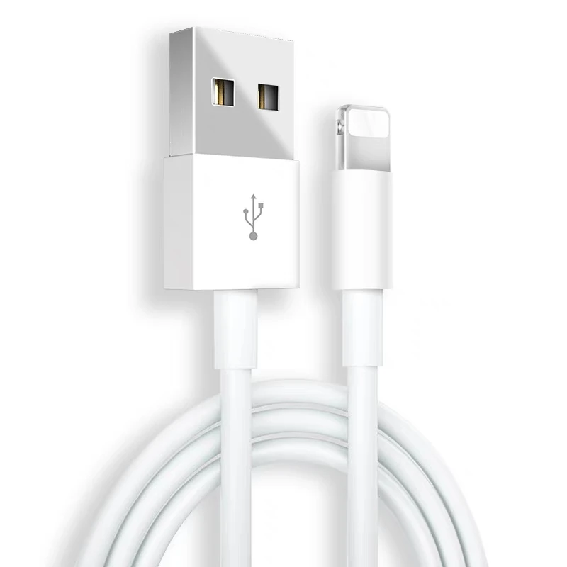 USB Cable For Lightning iPhone 5 5S 6 6S 7 8 Plus X XS Max XR SE Fast Charging Cord Cable 1m 2m 3m USB Charging Data Sync Cable