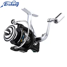 Новинка 5,1: 1 водостойкая 3000 4000 5000 спиннинговая катушка с большой катушкой 15 кг Макс тяга пресноводная спиннинговая Рыболовная катушка