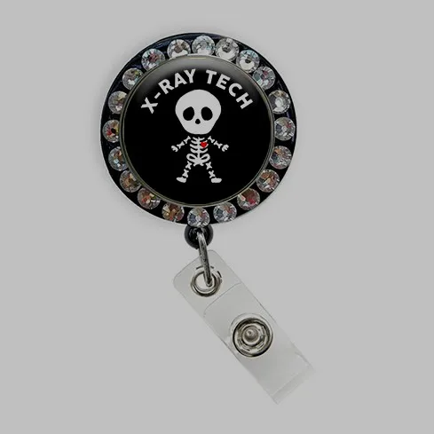 

Various of Cartoon Retractable id badge reel Xray Tech Skeleton 10pcs/lot