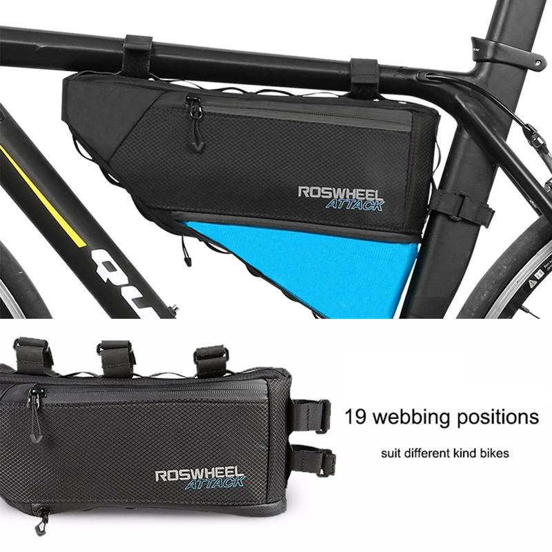 

Bicycle Bag Bike Bag Front Frame Tube Mountain Bike Triangle Pouch Frame Holder Saddle Bag Bycicle Cycling Bags Accessories