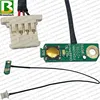 Cable de toma de corriente CC y botón de alimentación placa de circuito impreso para DELL STUDIO 1555 1557 1558 piezas de placa base de ordenador portátil ► Foto 1/4