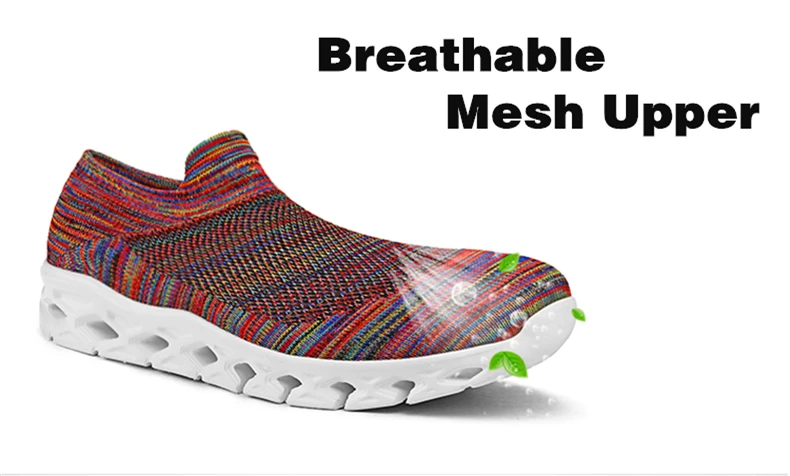 New Light Sneakers Breathable Mesh Socks Shoes Sports Men Women Couples Soft Stretch Non-slip Sneakers MD Flat Running Shoes (5)