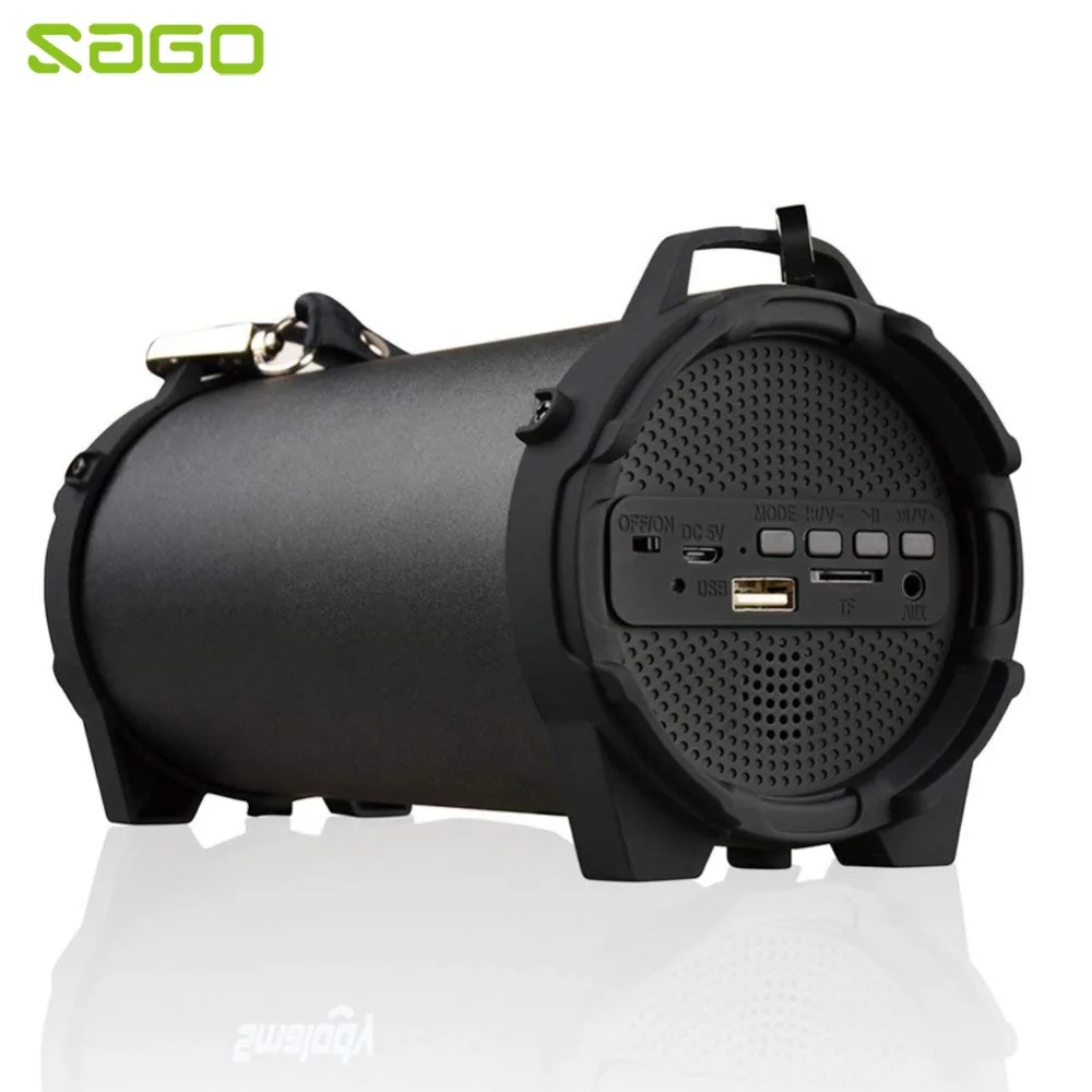 Sago Bluetooth динамик портативный открытый беспроводной s с ремешком для переноски
