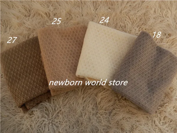 

New Newborn Photo Prop Wraps, Knit Soft Stretch Photography Prop.(50X160cm)