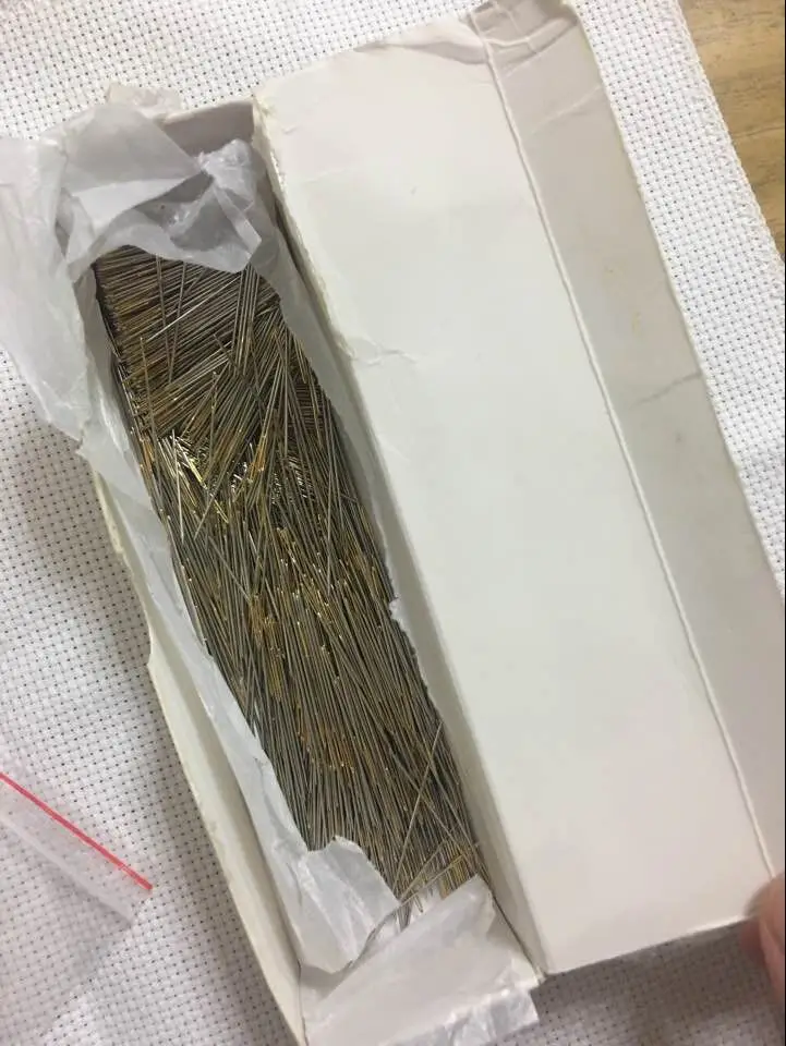 100pcs/bag 28# 16CT Sewing Needles Cross Stitch Needles, Embroidery Needles #28 sewing needles