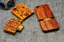 Hot Sale Retro Bamboo Wood Skull Carving Case for iPhone 5 5S Novelty Wooden Case Cover for iPhone 5S Customized