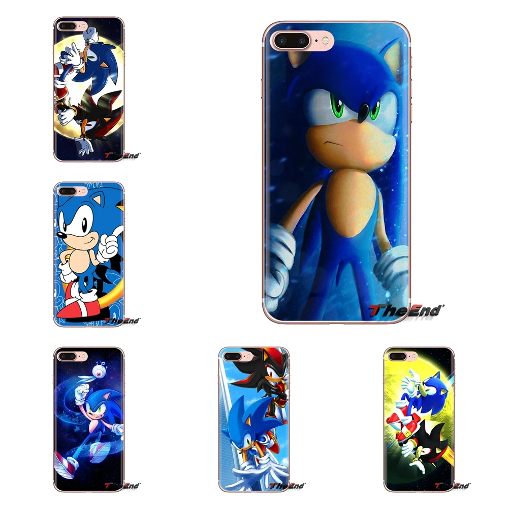 

Soft Transparent Bag Case Silver Sonic Hedgehog Shadow Sega For Xiaomi Redmi 4A S2 Note 3 3S 4 4X 5 Plus 6 7 6A Pro Pocophone F1