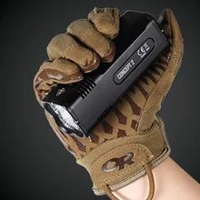 NITECORE C2 6500 люменов светодиодный фонарь 2 перезаряжаемый CREE XHP35 HD светодиодный супер яркий Встроенный аккумулятор