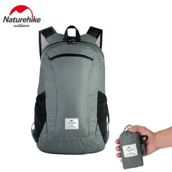 Naturehike складной рюкзак Ультралегкая водостойкая походная сумка для мужчин и женщин кожаная посылка наружные альпинистские дорожные сумки