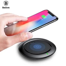 Baseus QI Wireless Charger for iPhone X 8 Plus Samsung Galaxy S8 S7 S6 Edge Mobile Phone Desktop Wireless Charging Charger
