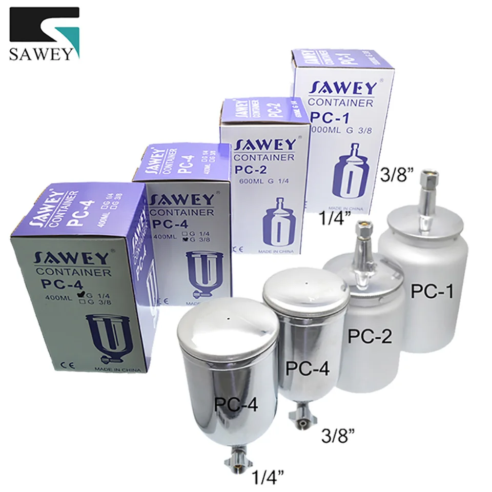 

SAWEY HVLP Paint Container Spray Paint Cup 400/600/1000ml Free Shipping