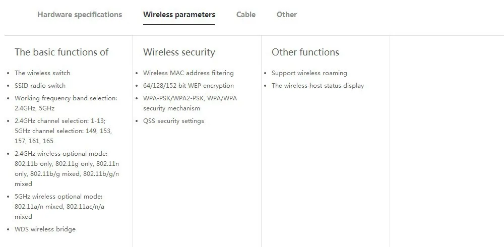 Qss for wireless download