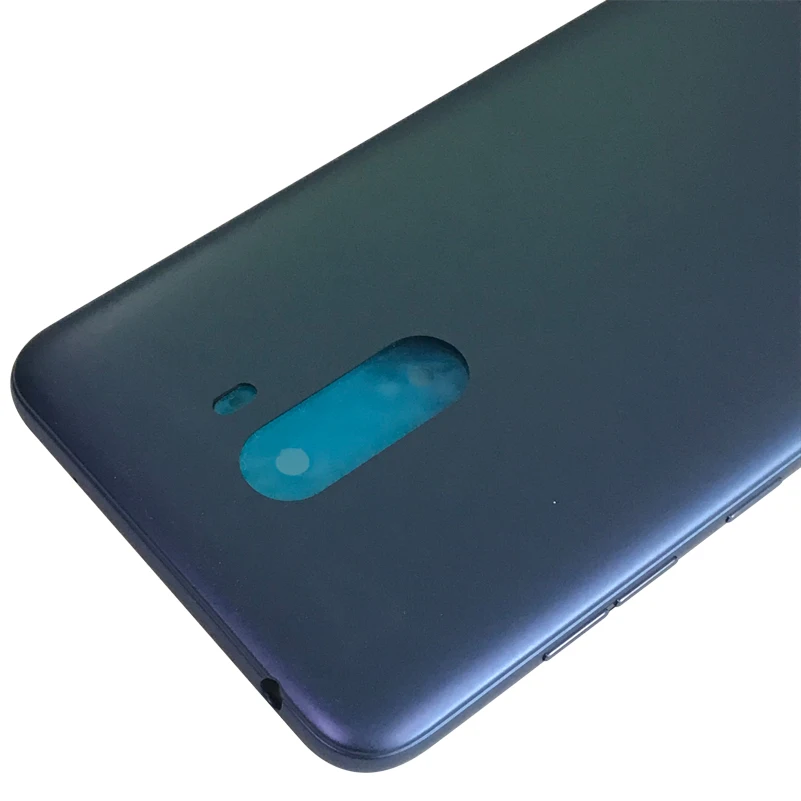Задняя крышка аккумулятора для Xiaomi Pocophone F1 задняя Poco корпус + Кнопки