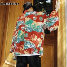 2019 summer japan style kimono men 100% cotton&linen loose mens jackets plus sleeve open stitch casual coat male windbreaker