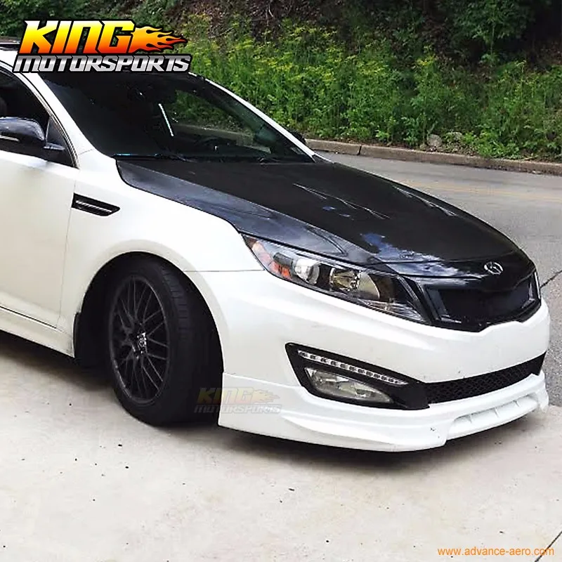 Подходит для 2010-2012 Kia Optima K5 Уретановый передний бампер спойлер бодикит 10 11 12