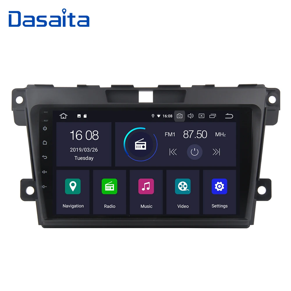 Sale Android 9.0 Car 1 din Stereo  for Mazda CX7  with canbus GPS Car Radio Bluetooth 9" IPS Multi Touch Screen 1