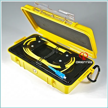 

OTDR dead zone eliminator 1km SM launch cable box / fiber rings