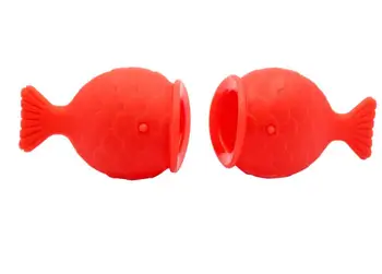 

Women Sexy Full Lip Plumper Enhancer Lips Silicone Fish Shape Plump Thicken Labium Tools Natural Pout Mouth Tool
