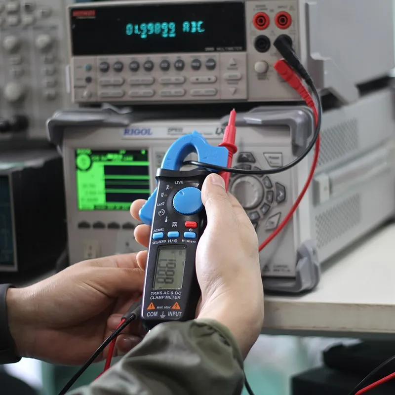 

ACM91 TRMS AC/DC Clamp Meter Auto-Ranging 6000 Counts 0.001A Current Frequency Temperature Tester Car repair clamp multimeter