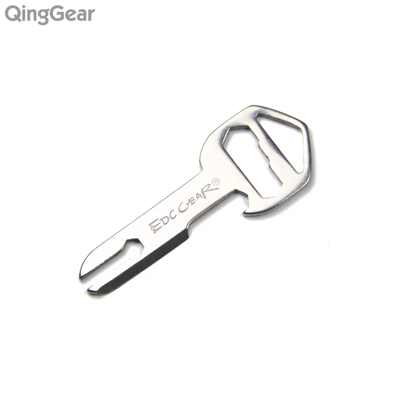 Qinggear mykey ferramenta multiuso garrafa de lata abridor popper splitter removedor peeler ferramenta chave viagem
