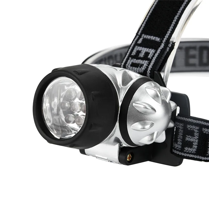 

3 Modes Bright 7 LED Head Lamp Light Torch Headlight Camping Hiking Fishing Survival Outdoor Lightweight Portable Light 4a