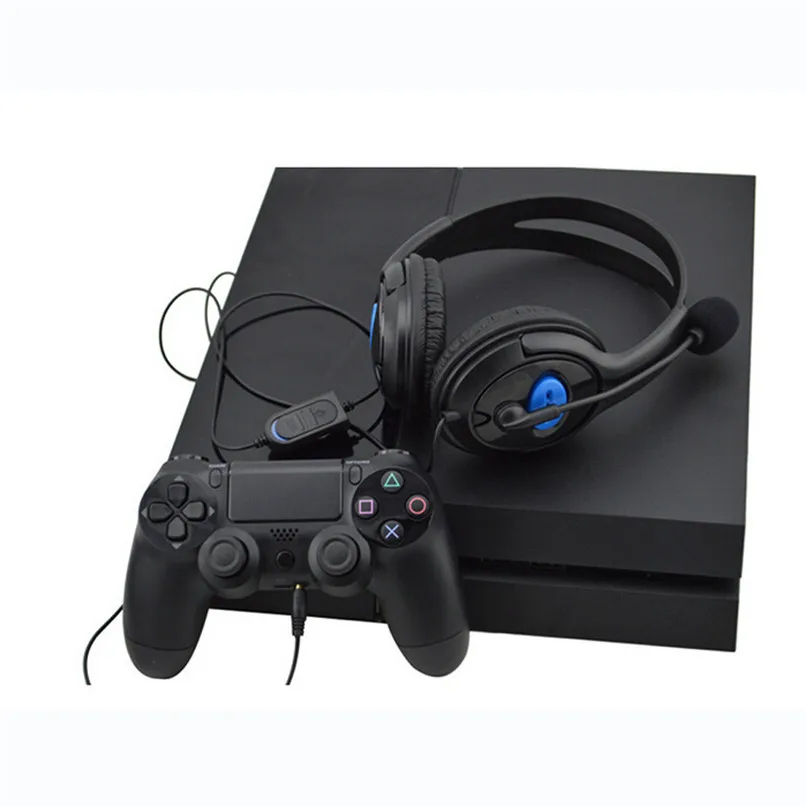 Wired Headset Black Wired Gaming Headset Headphones With Microphone for PS4 PC Laptop Phone Dropshipping #F30OT23 (4)