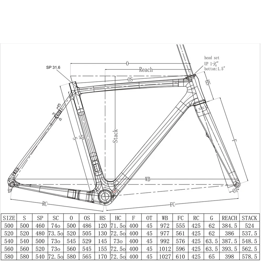 Excellent Freeshipping DENGFU  new carbon cyclocross Max Tire 42C  disc brake gravel bike frame CX535 6