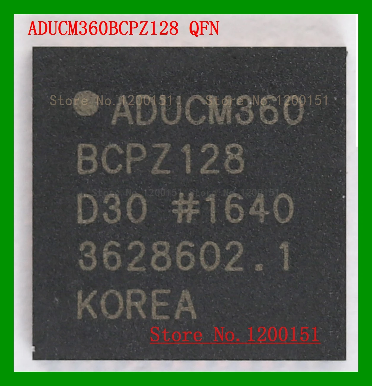 

ADUCM360 ADUCM360BCPZ128 QFN
