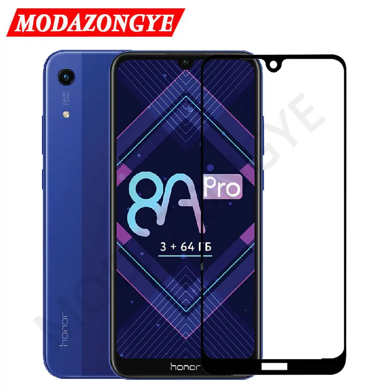 Защитное стекло для экрана Honor 8A Pro закаленное Huawei зеркальное L41 8 A 8APro защитное