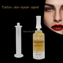 Высококлассные 5 боллонов кожи татуировки после постоянного макияжа губ ремонт гель, пост губ бровей управление агент восстановления татуировки аксессуары