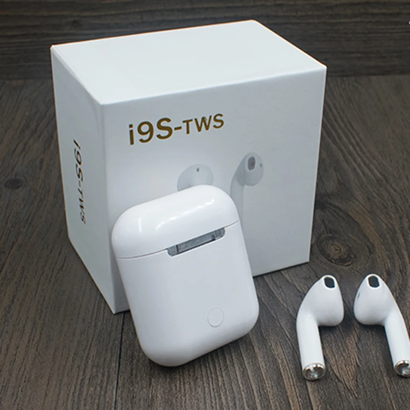 2018 New I9 i9s Bluetooth Mini Double ear Earbuds Earphone Wireless Air Headsets pods with mic 