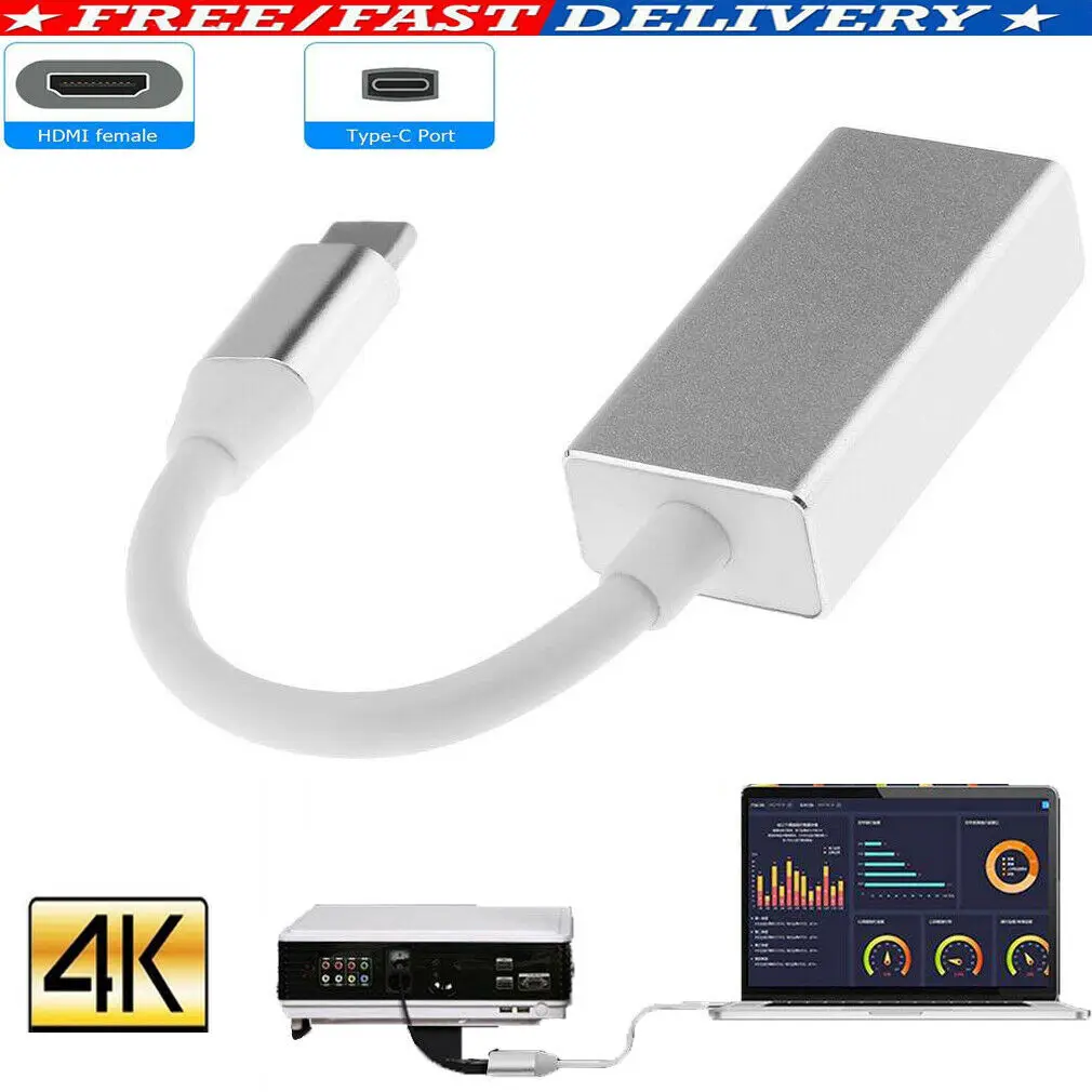 USB-C 3,1 тип-c к DP адаптер Поддержка 4 K мужчин и женщин преобразователь ТВЧ-сигналов кабель для Macbook Проектор Монитор