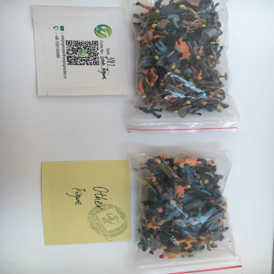 ho train figure in architecture railway tain (14)