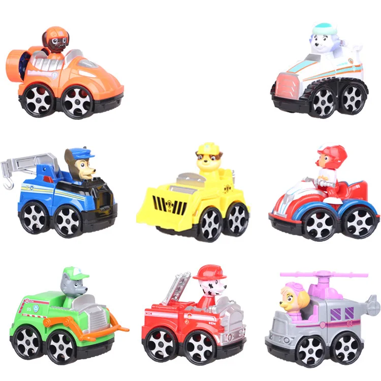 set vehiculos patrulla canina