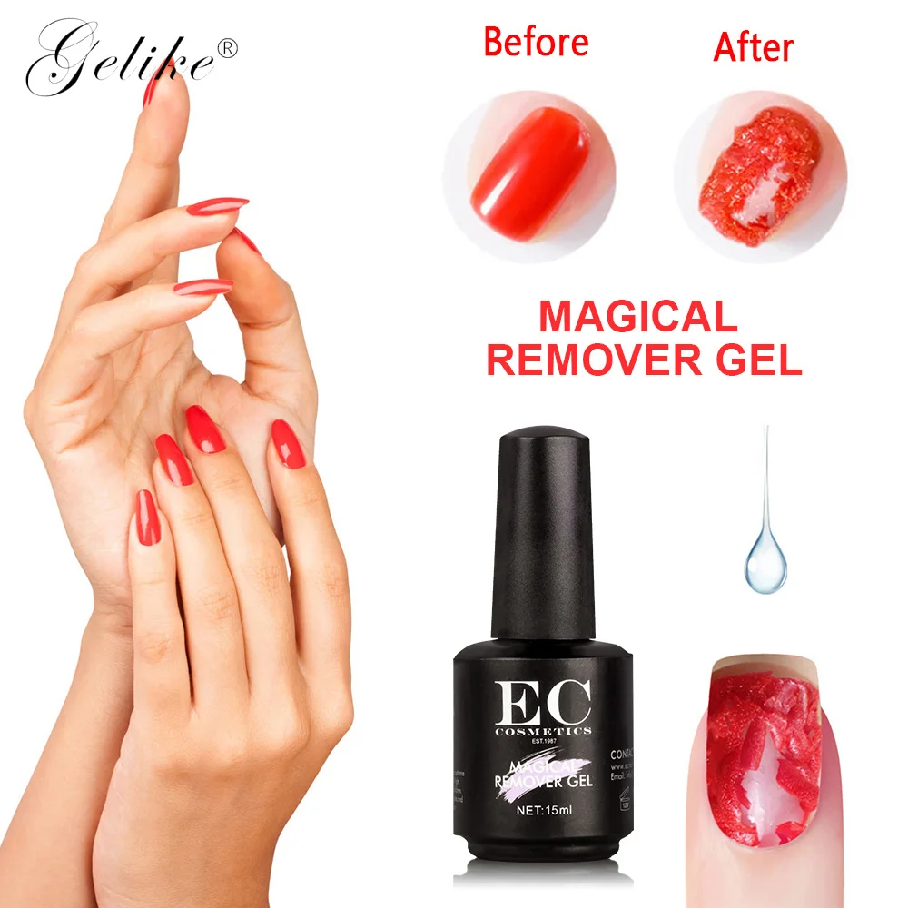 

Gelike Hot Sale Magic Burst Remove UV Gel Nail Polish Cleaner Degreaser Fast Cleansing Gel Remove Sticky Layer Manicure Tools
