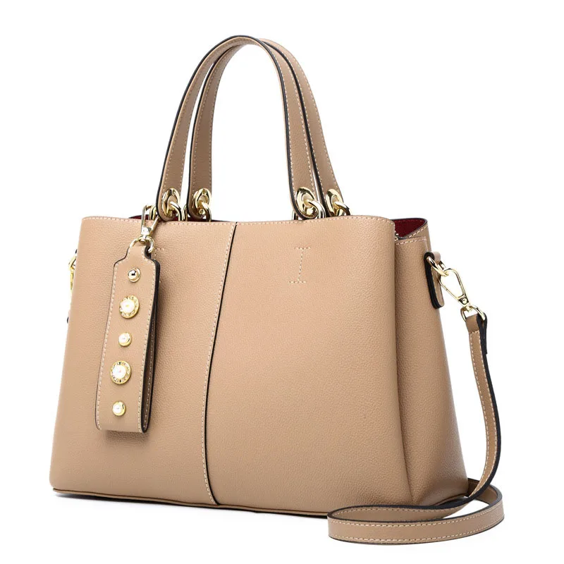 

100% Genuine Leather Bags Shoulder Bag Women Handbags Designer Luxury Brands New Fashion Handbag Lady Tote Diamonds Bags Hot Sac