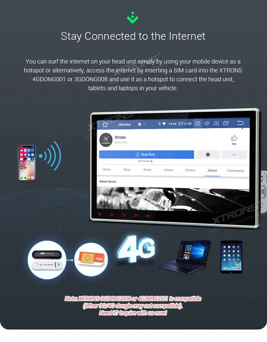 Excellent 10.1" Android 9.0 Pie OS Single Din Car Multimedia One Din Car Navigation GPS 1 Din Autoradio with 5 Adjustable Viewing Angles 14