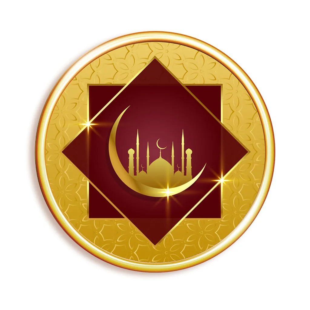 

KAKUDER Eid al-Fitr Wall Sticker For Home Ramadan Kareem Muslim Islam Waterproof EID Party Supplies Decor Decal New drop ship
