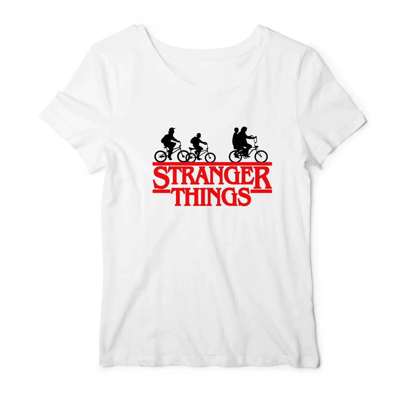 

STRANGER THINGS Short Sleeve T Shirt Women Summer Hipster Graphic Tops