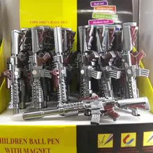 [ ] Новинка! Рекламные магнетизм! Пистолета Фигурные ручки с магнетизмом! Личная ручка-ручка «чили», 24 шт./лот