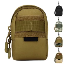 

Outdoor Camping Hiking Bag Waist Bag Women Men Nylon Durable Anti-scratch Shockproof Hanging Pouch Case Cellphone Tactical Small