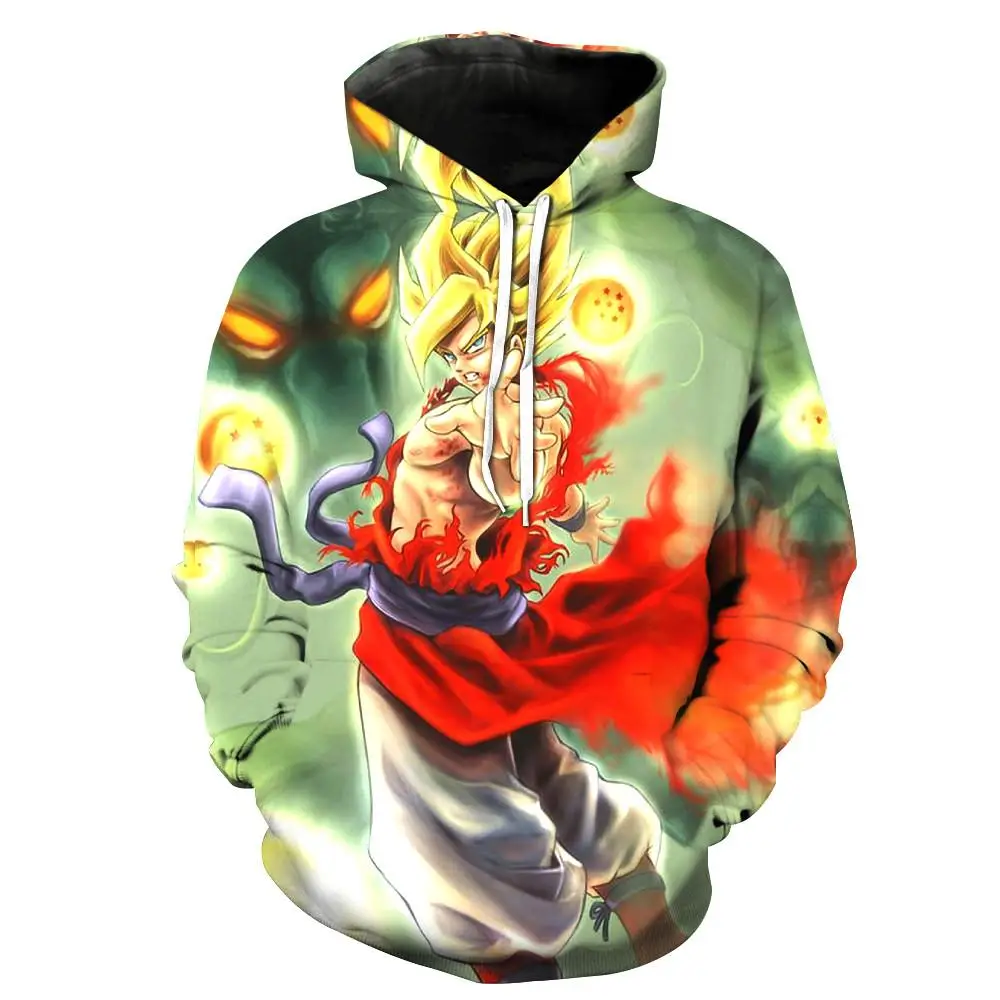 red dragon ball z hoodie