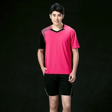 Бадминтон одежда Для мужчин, спортивные бадминтон одежда, теннис одежда, теннис одежда рубашка+ Шорты 5062