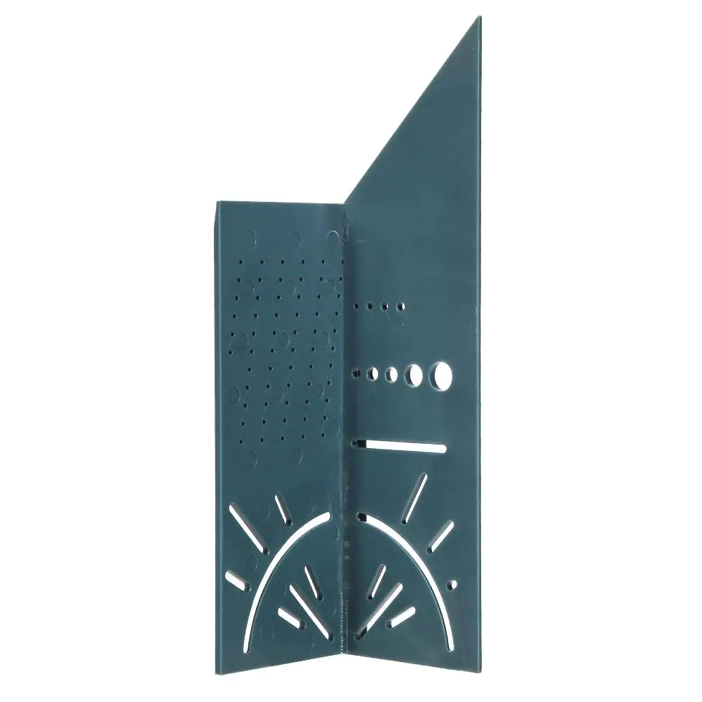 

Plastic Woodworking 3D Angle Ruler Woodcraft Scriber T-type Multifunctional 90 Degree Ruler Angle