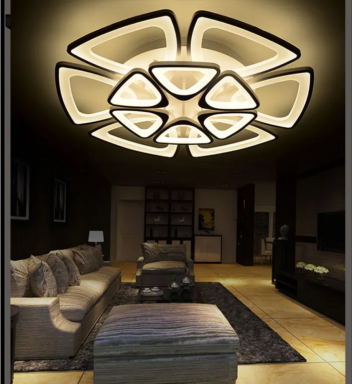 

Acrylic Modern Led ceiling Chandelier lights For Living Room Bedroom Home Dec lampara de techo led moderna Fixture