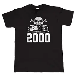 Raising Hell с 2000 байкер футболка, подарок для папы дедушка на день рождения