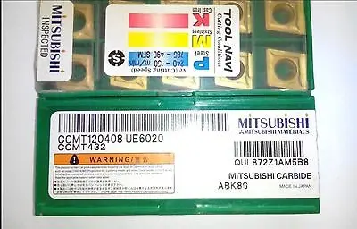 

M+ CCMT120408 UE6020 CCMT432 Carbide Inserts 10PCS/Box #ZL02